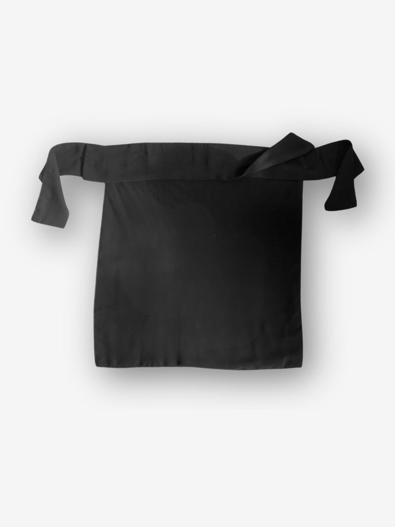 Single Layer Niqab - Black