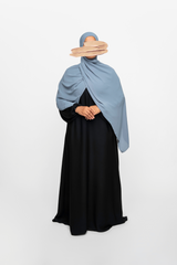 Ahlam Chiffon Hijab - Aero Blue