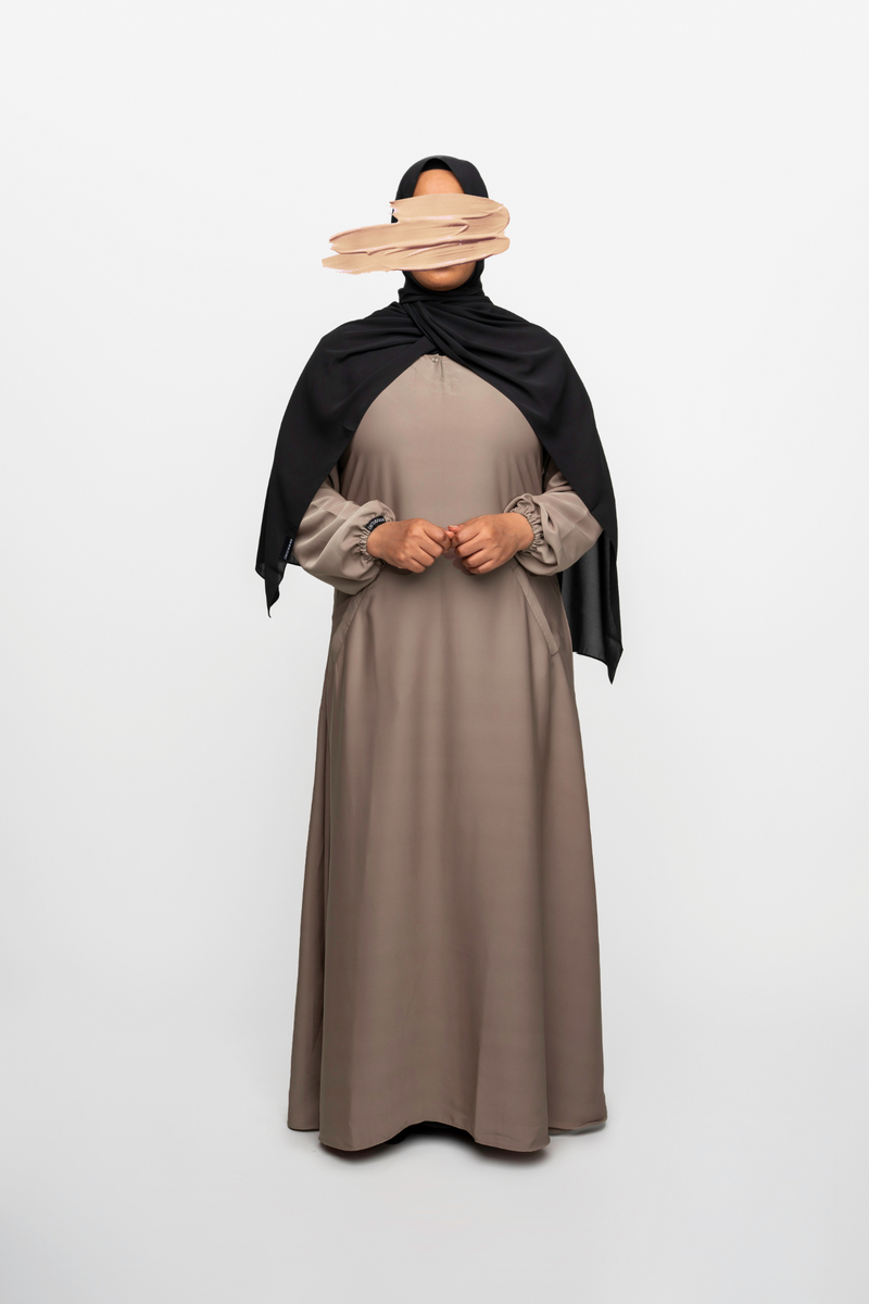 Mogadisho Abaya 2.0 - Taupe