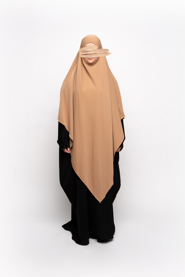 Maxi Khimar - Cream