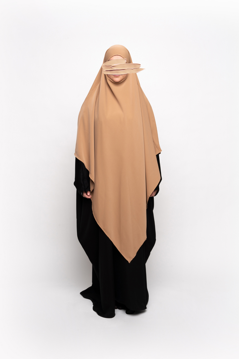 Maxi Khimar - Cream