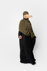 Ahlam Chiffon Hijab - Olive