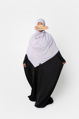 Ahlam Chiffon Hijab - Cloud