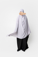 Ahlam Chiffon Hijab - Cloud