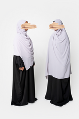 Ahlam Chiffon Hijab - Cloud