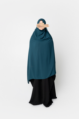 Ahlam Chiffon Hijab - Teal