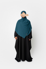 Ahlam Chiffon Hijab - Teal