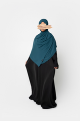 Ahlam Chiffon Hijab - Teal
